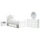 Ashley Kozlani 4-Piece Twin Panel Storage Bedroom Set in Matte White, , large