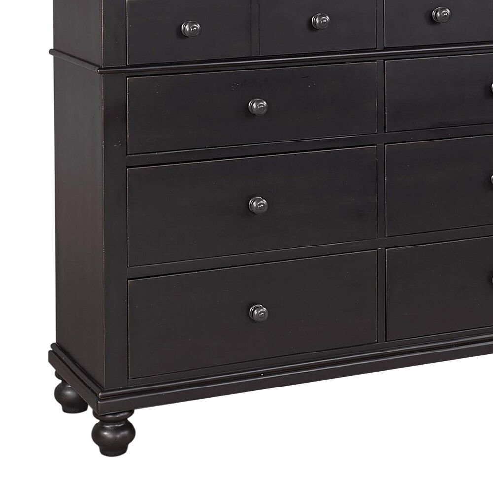 Riva Ridge Oxford 8-Drawer Chesser in Black, , large