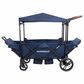 Wonderfold XR Series Rev 2-Seater Stroller Wagon in Navy, , large