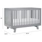 Babyletto Hudson 3-In-1 Convertible Crib and Toddler Conversion Kit in Grey, , large