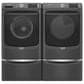 Maytag 4.5 Cu. Ft. Front Load Washer and 7.3 Cu.Ft. Gas Dryer Laundry Pair with Pedestal in Volcano Black, , large