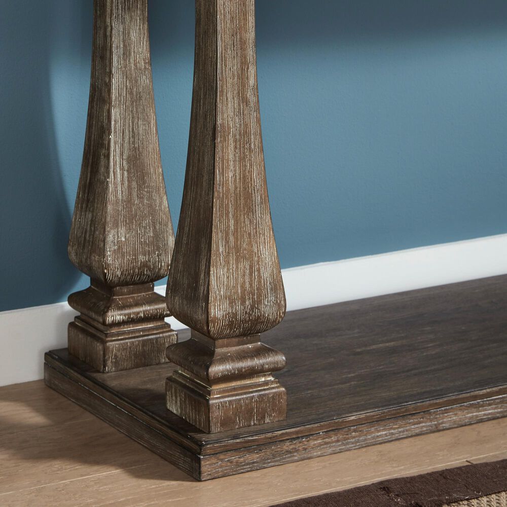 Ashley Johnelle Sofa Table in Weathered Gray, , large
