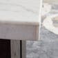 Ashley Burkhaus End Table in White and Dark Brown, , large