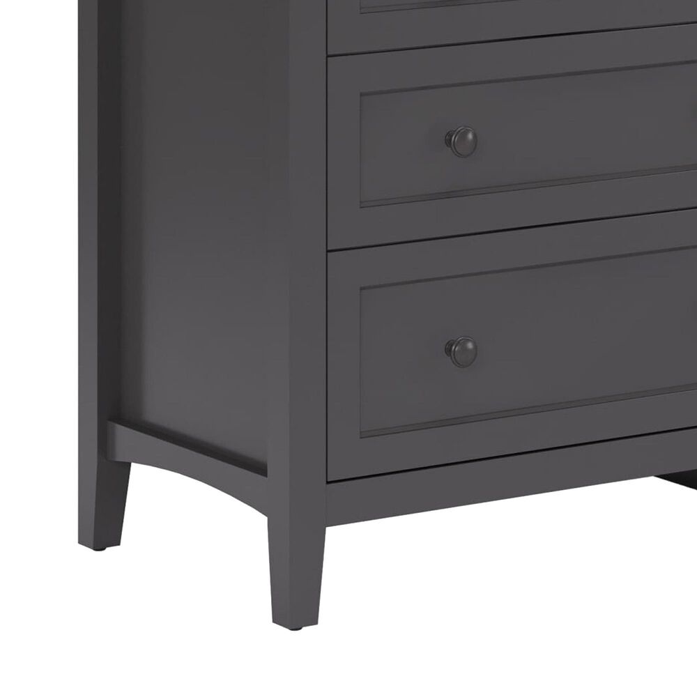 Urban Home Grace Dresser and Mirror in Raven Black, , large