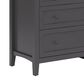 Urban Home Grace Dresser and Mirror in Raven Black, , large