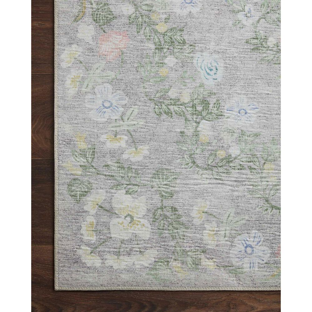 Rifle Paper Co. Palais 7&#39;6&quot; x 9&#39;6&quot; Grey Area Rug, , large