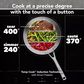 Whirlpool 36" Induction Cooktop with Temp Cook and 5 Cooking Zones in Black and Stainless Steel, , large