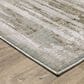 Oriental Weavers Mallory MAL07 Beige and Blue 2"3" x 7"6" Runner, , large