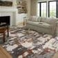 Loloi Levitt Shag 5"3" x 7"6" Grey and Multicolor Area Rug, , large