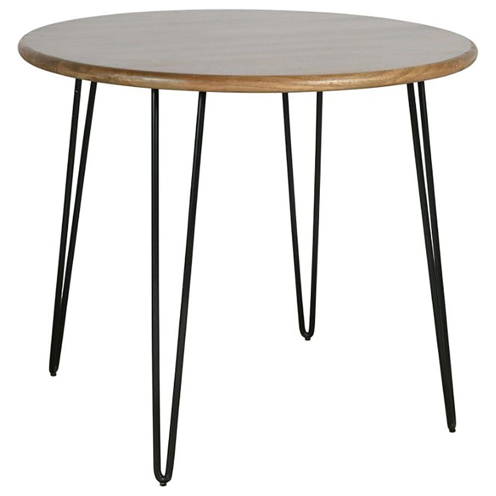 Waltham Urban Archive Brennan Counter Height Table in Golden and Black - Table Only, , large