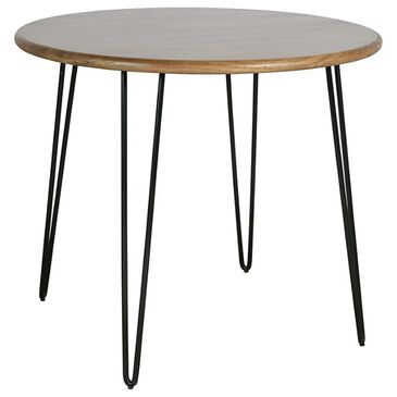 Waltham Urban Archive Brennan Counter Height Table in Golden and Black - Table Only, , large