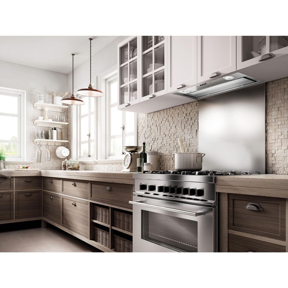 Elica Umbria 34" Insert Range Hood in Stainless Steel, , large