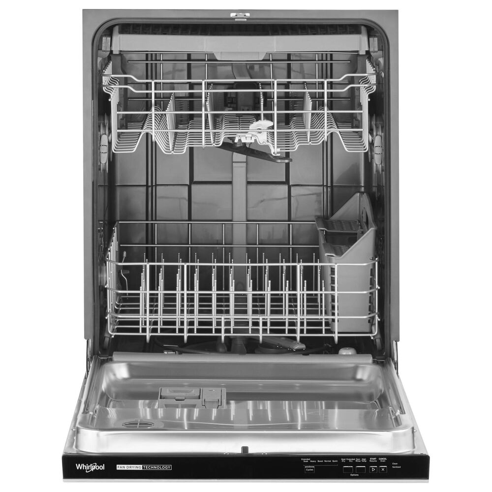 Whirlpool Pocket Handle Dishwasher in Stainless Steel Shop NFM