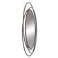 Maple and Jade Metal Round Wall Mirror, , large
