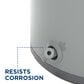 GE Appliances 50-Gallon Smart Short Electric Water Heater with Built-in Wi-Fi in Gray, , large
