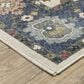 Oriental Weavers Hastings HA01E 6"7" x 9"6" Navy Area Rug, , large