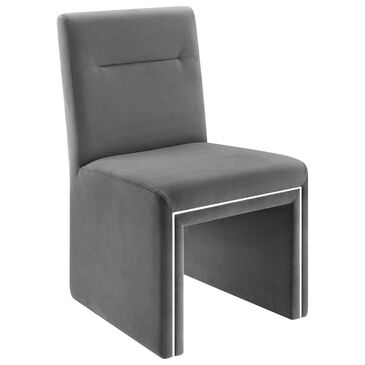 Tov Furniture Jaffa Dining Chair in Grey, , large