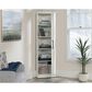 Sauder Homeplus 5-Shelf Corner Storage Cabinet in Soft White, , large