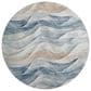 Dalyn Rug Company Pacifica PA3 8" Round Blue Area Rug, , large