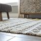 Ashley Karalee 8" x 10" Ivory and Brown Area Rug, , large