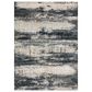 Loloi Augustus  5"3" x 7"8" Navy and Stone Area Rug, , large