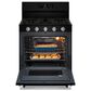 Maytag 5.0 Cu. Ft. Freestanding Gas Range with Steam Clean in Black, , large