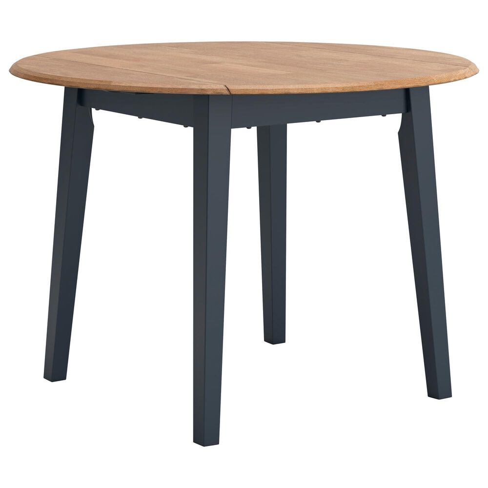 Ashley Gesthaven 5-Piece Dining Set in Natural and Blue, , large