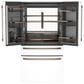 Cafe 4pc Kitchen Package with Refrigerator, Range, Microwave, and Dishwasher in White, , large