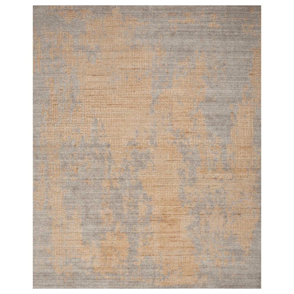 Nourison Harmony 9"9" x 13"9" Grey and Gold Area Rug, , large