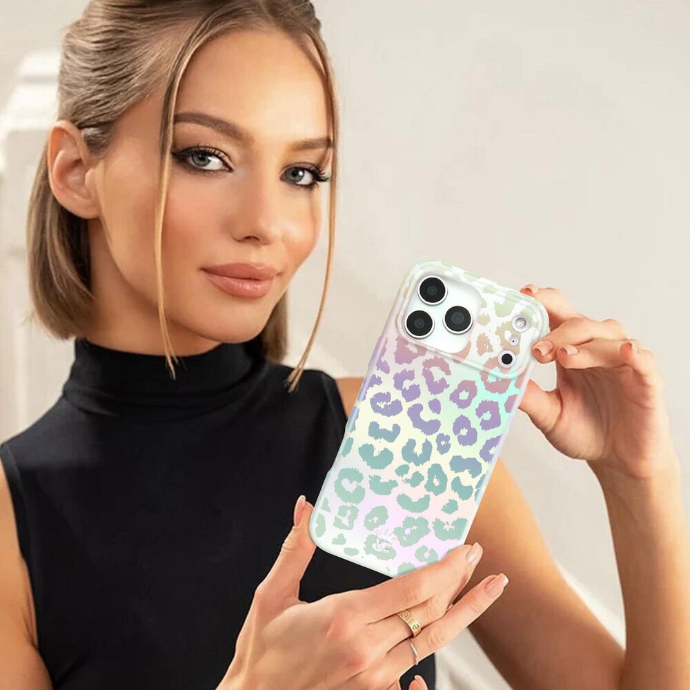 Velvet Caviar MagSafe Case For Apple iPhone 17 Pro Max in White Opal Leopard, , large