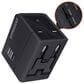 Hypercel All-In-One World Travel Adapter in Black, , large