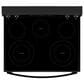 Whirlpool 5.3 Cu. Ft. Freestanding Electric Range with Steam Clean in Black, , large