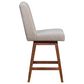 Blue River Stancoste 26" Swivel Counter Stool in Brown Oak, , large