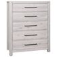 Viceray Collections Joinery 5-Piece King Bedroom Set in Washed White Oak, , large
