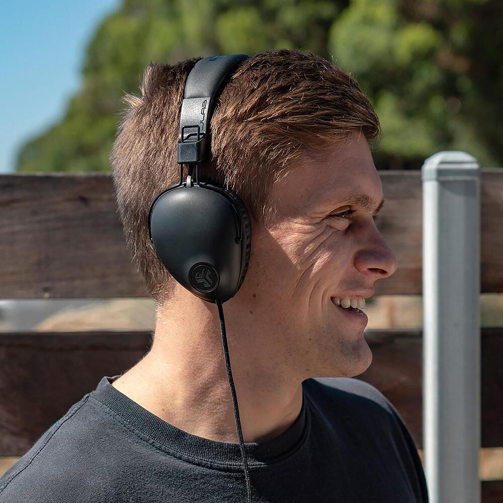 JLab Studio Pro Wired Over-Ear Headphones in Black, , large