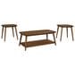 Ashley 7-Piece Living Room Set in Caramel, , large