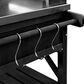 HOMLUX 65" Outdoor Potting Bench Table in Black, , large
