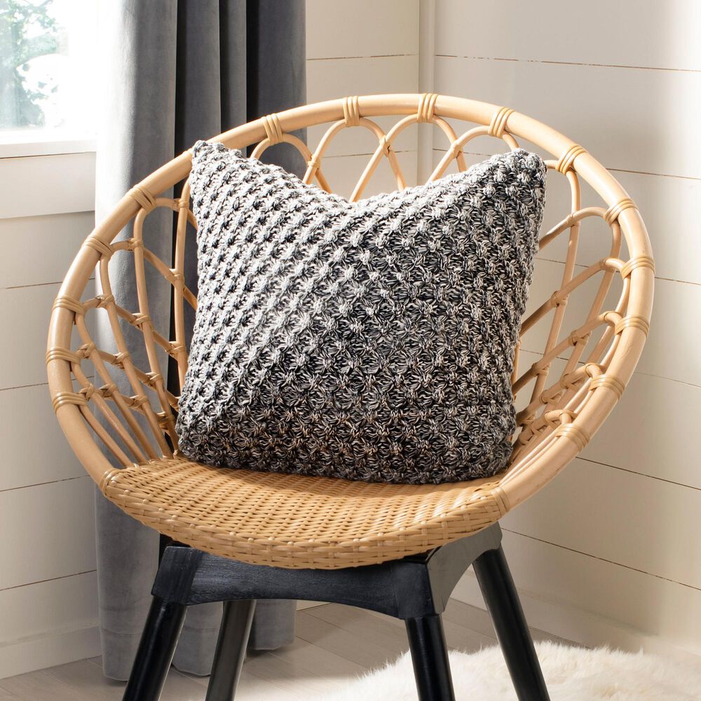 Safavieh Janan 20" Pillow in Grey, , large