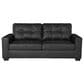 Ashley Barlin Mills Stationary Sofa and Loveseat Set in Carbon, , large