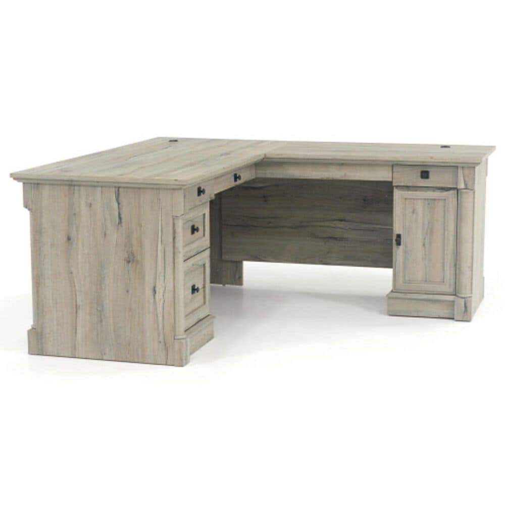Sauder Palladia L-Shaped Desk in Split Oak, , large