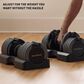 NordicTrack Select-A-Weight Adjustable Dumbbell in Black, , large