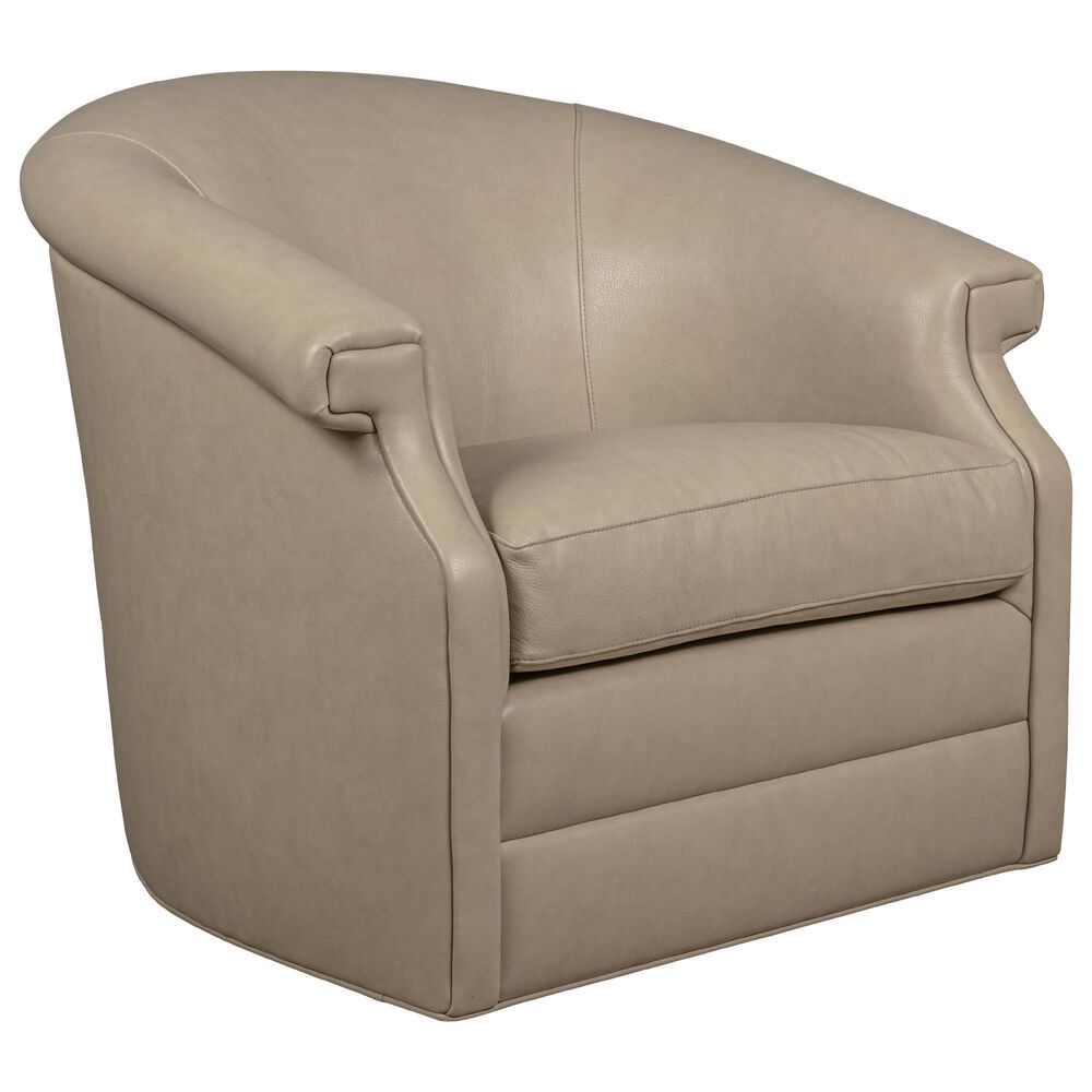 Hancock and Moore Cinch Swivel Chair in Fenway Bisque, , large