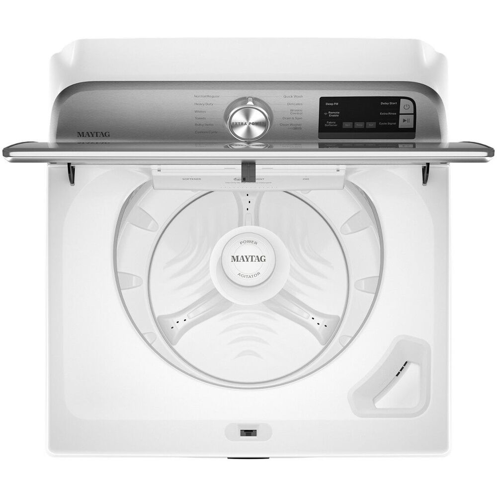 Maytag 4.7 Cu. Ft. Smart Capable Top Load Washer with Extra Power Button, , large