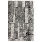RIZZY Couture Gray and Black 2"6" x 8" Runner, , large