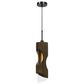 Cal Lighting Zamora 1-Light Pendant Celling Light in Smoky, , large