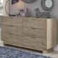 Ashley Oliah 6-Drawer Dresser in Natural, , large