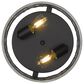 Golden Lighting Bailey 11" Flush Mount in Matte Black, , large