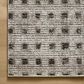 Jeremiah Brent x Loloi Bleecker Silver and Charcoal 2"7" x 10" Runner, , large