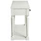 Crystal City Hemingway Sofa Table in Alabaster, , large