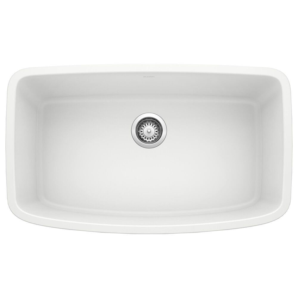 Blanco Valea Super Single Bowl Kitchen Sink in White, , large